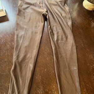 SPANX Brown High-Waist Leggings